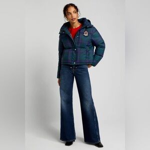 Lauren‎ Ralph Lauren Plaid Crest Down Jacket